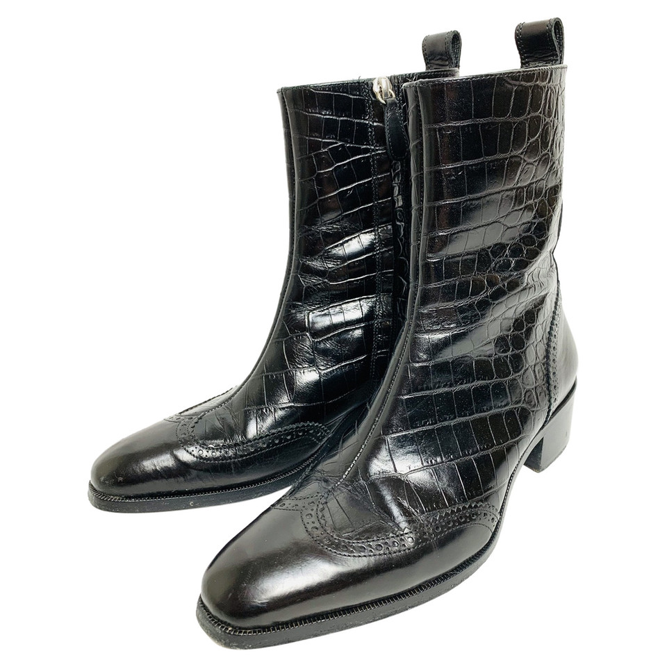 Dsquared2 Ankle boots Leather in Black