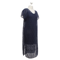 Set Crochet lace blue dress