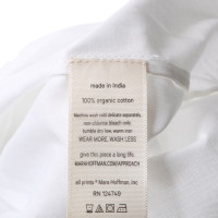 Mara Hoffman Robe en coton blanc