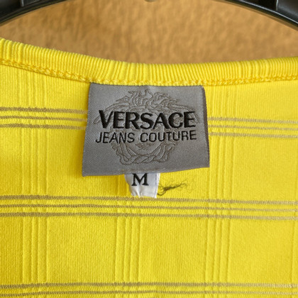 Versace Strick in Gelb