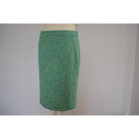 Moschino Cheap And Chic Skirt Cotton in Turquoise