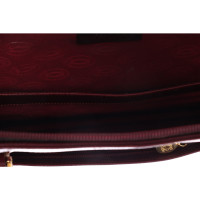 Cartier Handbag Leather in Bordeaux