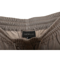 Oakwood Trousers Leather in Grey