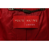 Krizia Jacke/Mantel in Rot