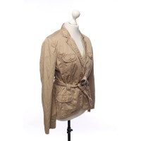 Luisa Cerano Jacket/Coat Cotton in Beige