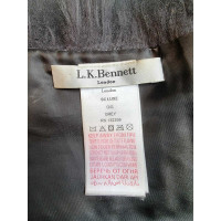 L.K. Bennett Schal/Tuch aus Pelz in Grau