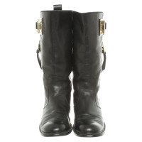 Barbara Bui Boots Leather in Black