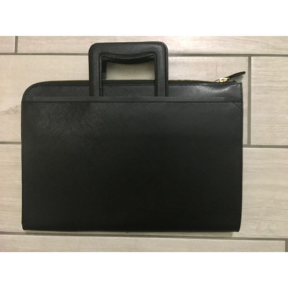 Emporio Armani Accessory Leather in Black