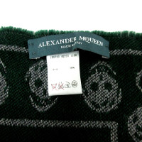 Alexander McQueen Scarf/Shawl Wool in Green