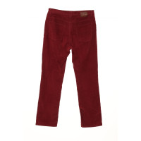Trussardi Hose aus Baumwolle in Rot