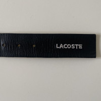 Lacoste Belt Leather in Black