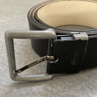 Lacoste Belt Leather in Black