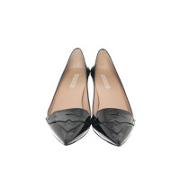 Pura Lopez Pumps/Peeptoes en Cuir en Noir