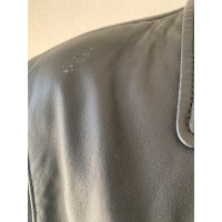 Arma Blazer Leather in Black