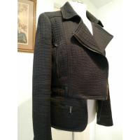 Versus Jacket/Coat Cotton in Grey