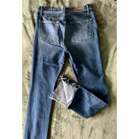 Grlfrnd Jeans aus Jeansstoff in Blau