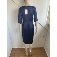 Turnover Dress Viscose in Blue