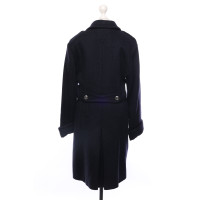 Christian Dior Jacke/Mantel aus Kaschmir in Blau
