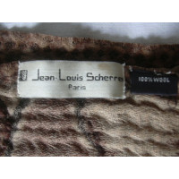 Jean Louis Scherrer Scarf/Shawl Wool in Brown