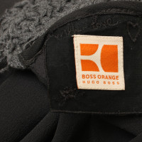 Boss Orange Abito in seta con crochet trim