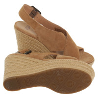 Ugg Australia Zeppe in Pelle scamosciata in Marrone