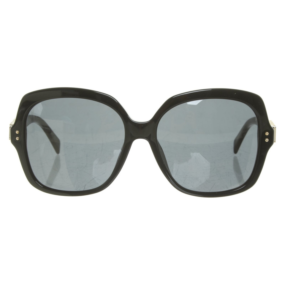 Moschino Sonnenbrille in Schwarz 