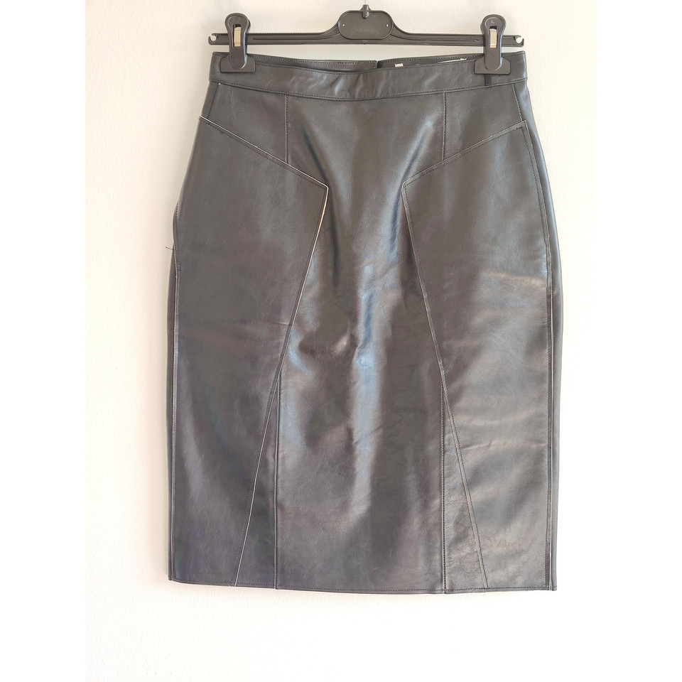 Golden Goose Skirt Leather in Black