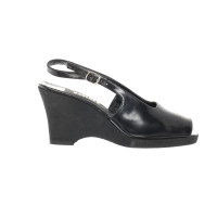 Dkny Wedges Leather in Black
