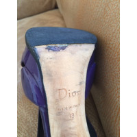 Christian Dior Pumps/Peeptoes en Cuir verni en Violet