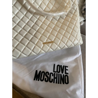 Moschino Love Sac à bandoulière en Cuir en Blanc