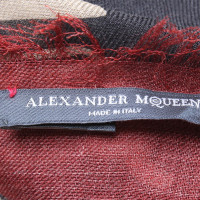 Alexander McQueen sciarpa con frange