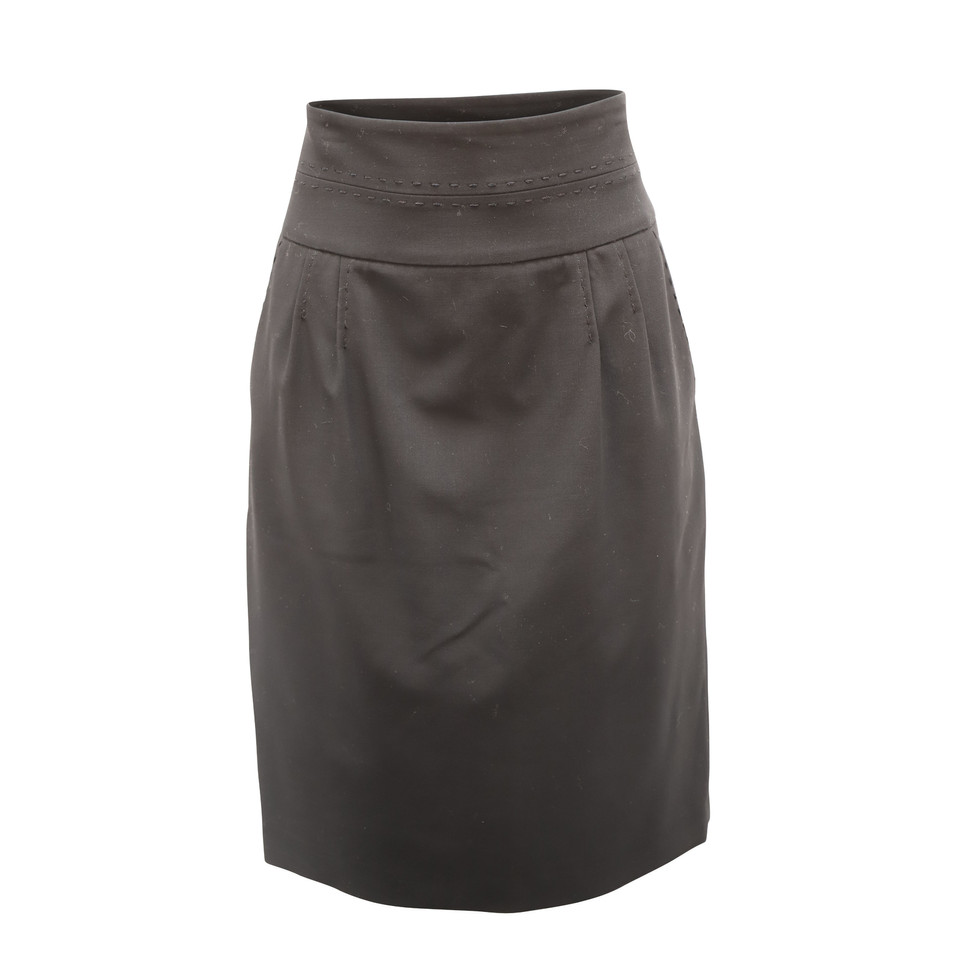 Armani Skirt Wool in Black