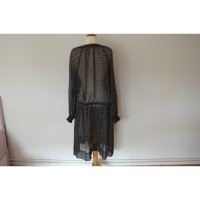 Gerard Darel Robe en Soie en Noir