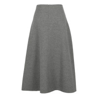 S Max Mara Skirt Wool in Grey