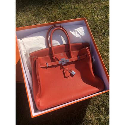 Hermès Birkin Bag in Pelle in Rosso