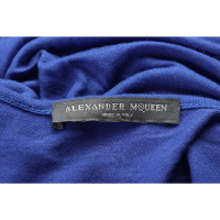 Alexander McQueen Top Jersey in Blue