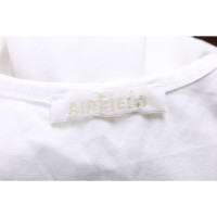 Airfield Top Cotton in White
