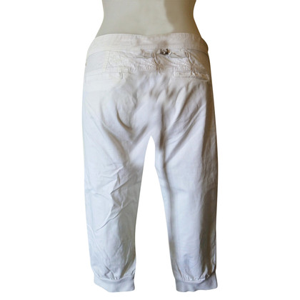 Liu Jo Paire de Pantalon en Coton en Blanc