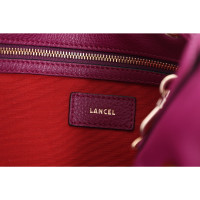 Lancel Shopper Leather in Fuchsia