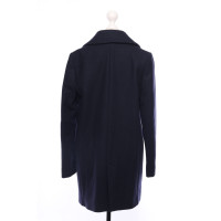 Massimo Dutti Jacket/Coat in Blue