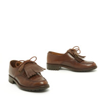 Hermès Lace-up shoes Leather in Brown