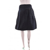 Mads Nørgaard Skirt Cotton in Blue