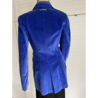 Jean Paul Gaultier Jacke/Mantel aus Baumwolle in Blau