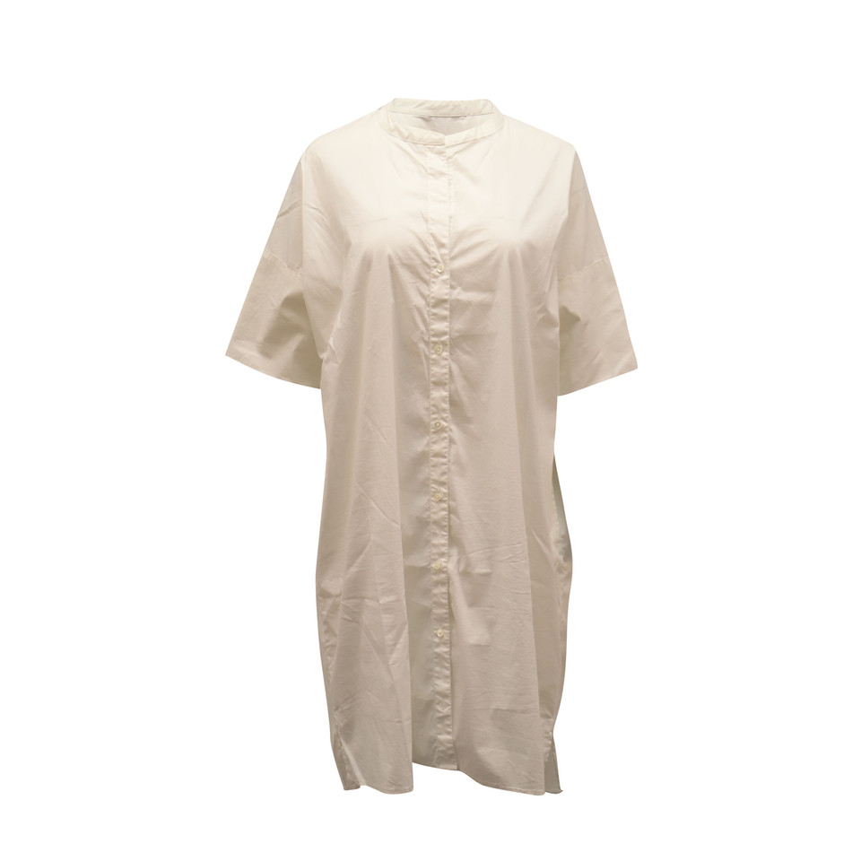James Perse Kleid aus Baumwolle in Weiß