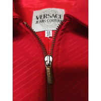 Versace Giacca/Cappotto in Rosso