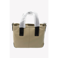 Dkny Handbag Leather in Beige