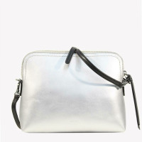 Dkny Shoulder bag Leather in Silvery