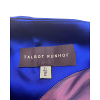 Talbot Runhof Robe en Bleu