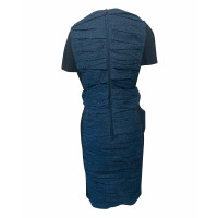 Burberry Prorsum Dress Silk in Blue