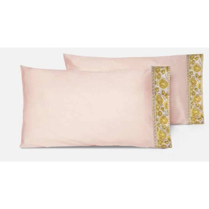 Versace Reisetasche aus Baumwolle in Rosa / Pink